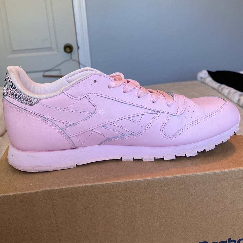 Classic Leather Metallic Junior Reebok - Picture 10 of 13